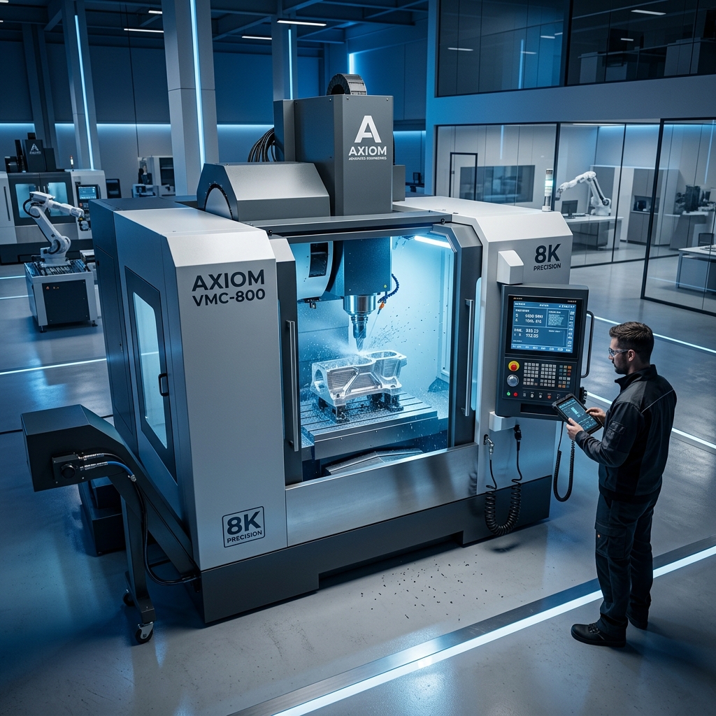 VMC Machining Setup